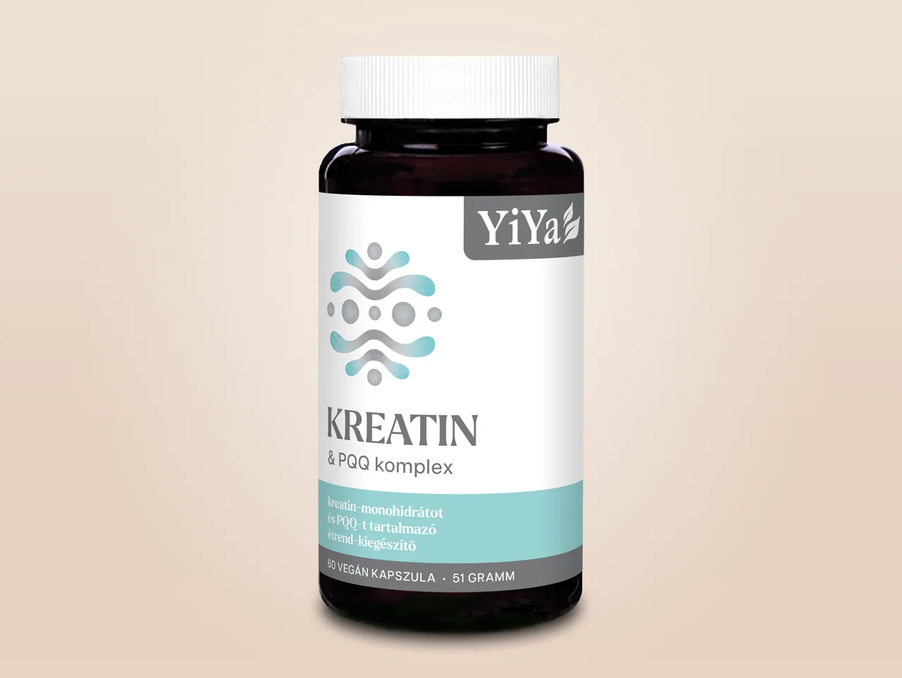 YiYa Creatină + PQQ Capsule (Creatină Monohidrat & Pirolochinolină Chinonă) – Energie la nivel celular, suport mitocondrial și performanță musculară
