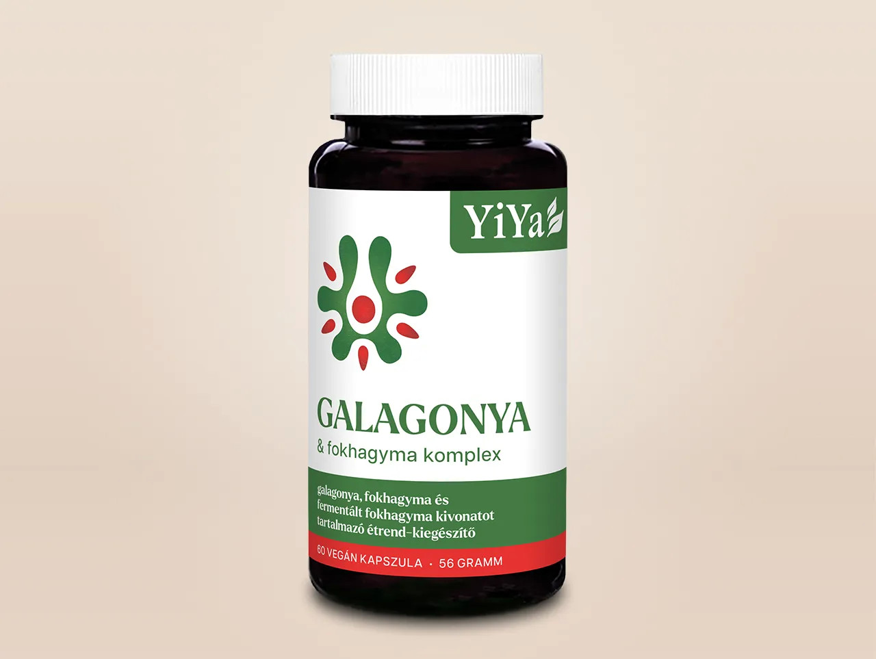 YiYa Complex de Păducel & Usturoi, 60 capsule