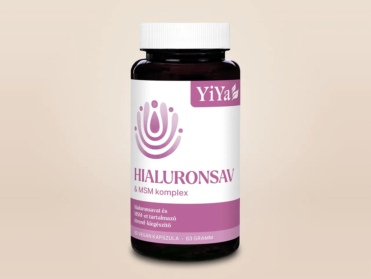 YiYa Acid Hialuronic & Complex MSM, 60 capsule