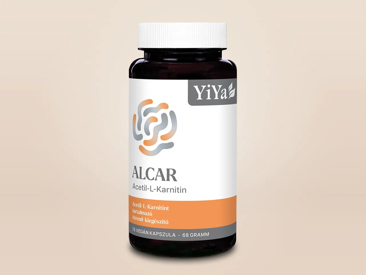 YiYa Acetil-L-Carnitină, 75 capsule – aminoacidul versatil pentru producerea energiei și protecția celulelor nervoase