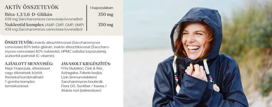YiYa Beta-glucan & Nucleotidic Complex, 60capsule