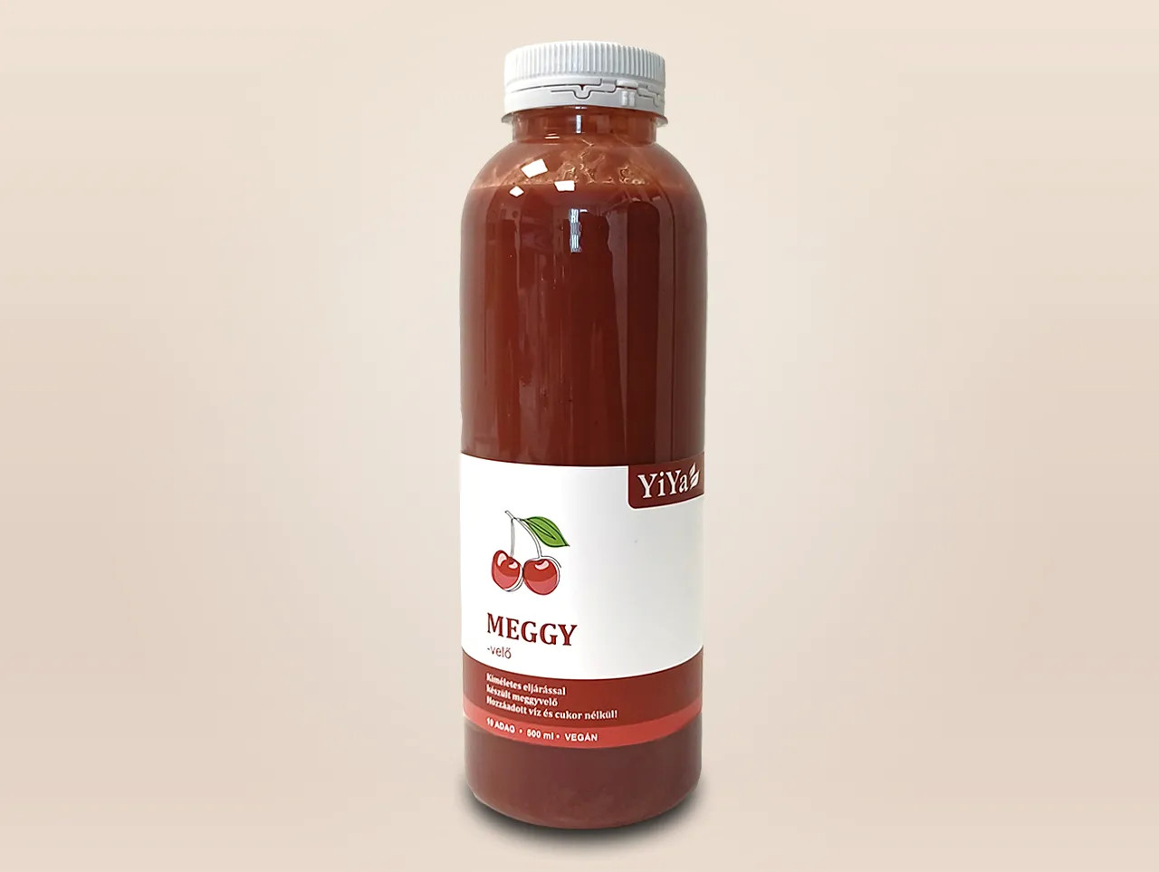 YiYa Piure de Vișine, 500 ml – 100% presat proaspăt