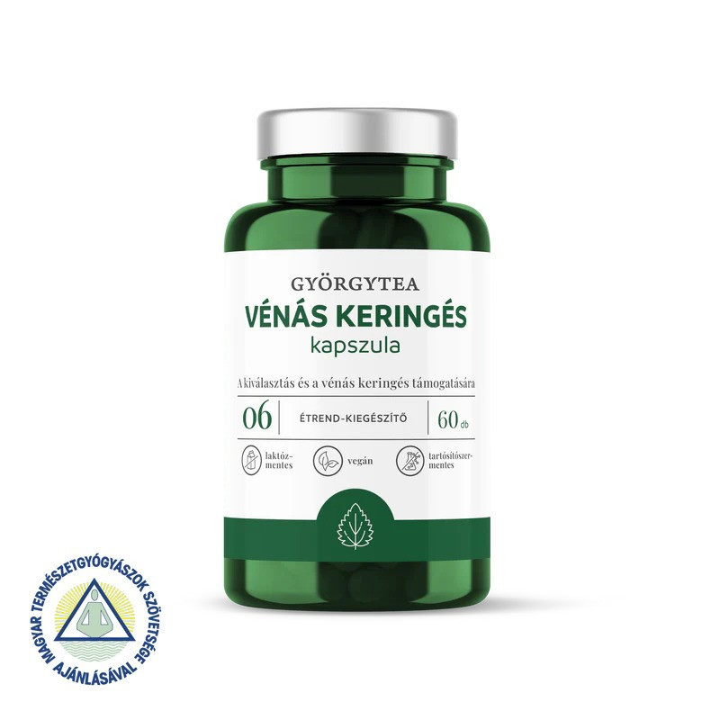 Györgytea Circulație venoasă 60 capsule