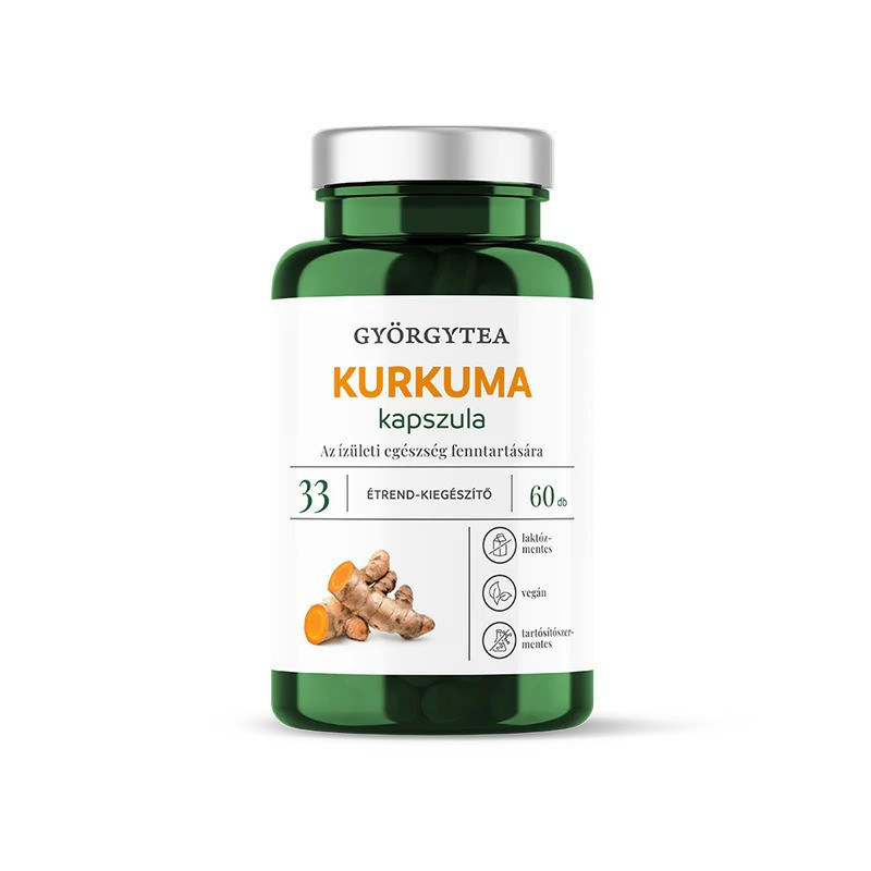 Györgytea Kurkuma – 60 capsule