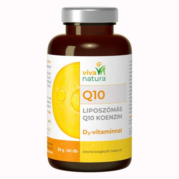 VNature Q10 Forte Lipozomal cu vitamina D3 capsule (60 buc)
