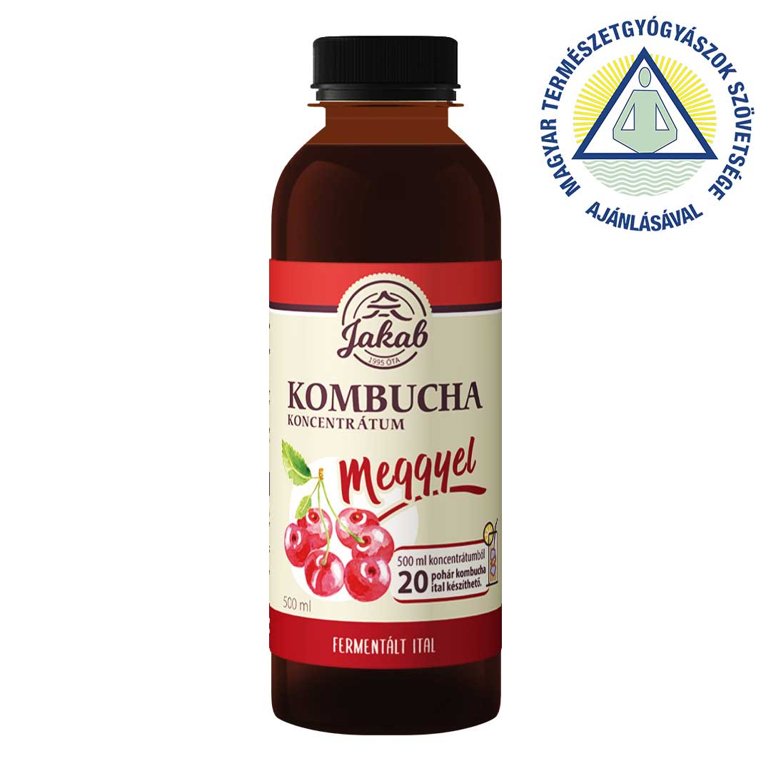 Concentrat  KOMBUCHA cu vișine 500ml 