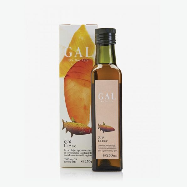 GAL Ulei de Somon Omega3 cu coenzima Q10 - 250 ml