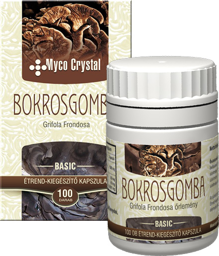 Myco Crystal Bokrosgomba 100 kapszula