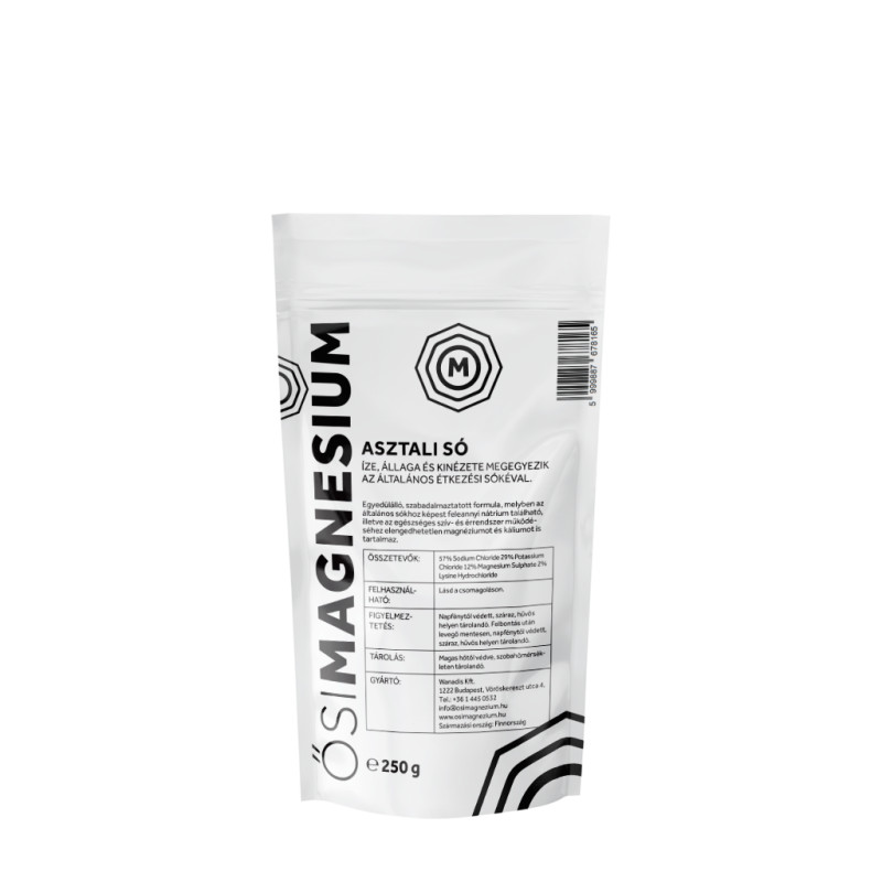 SARE DE MASĂ CU MAGNEZIU - 250GR