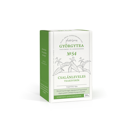 Nr.54. Amestec de ceai cu frunze de urzică (Ceai de curățare)