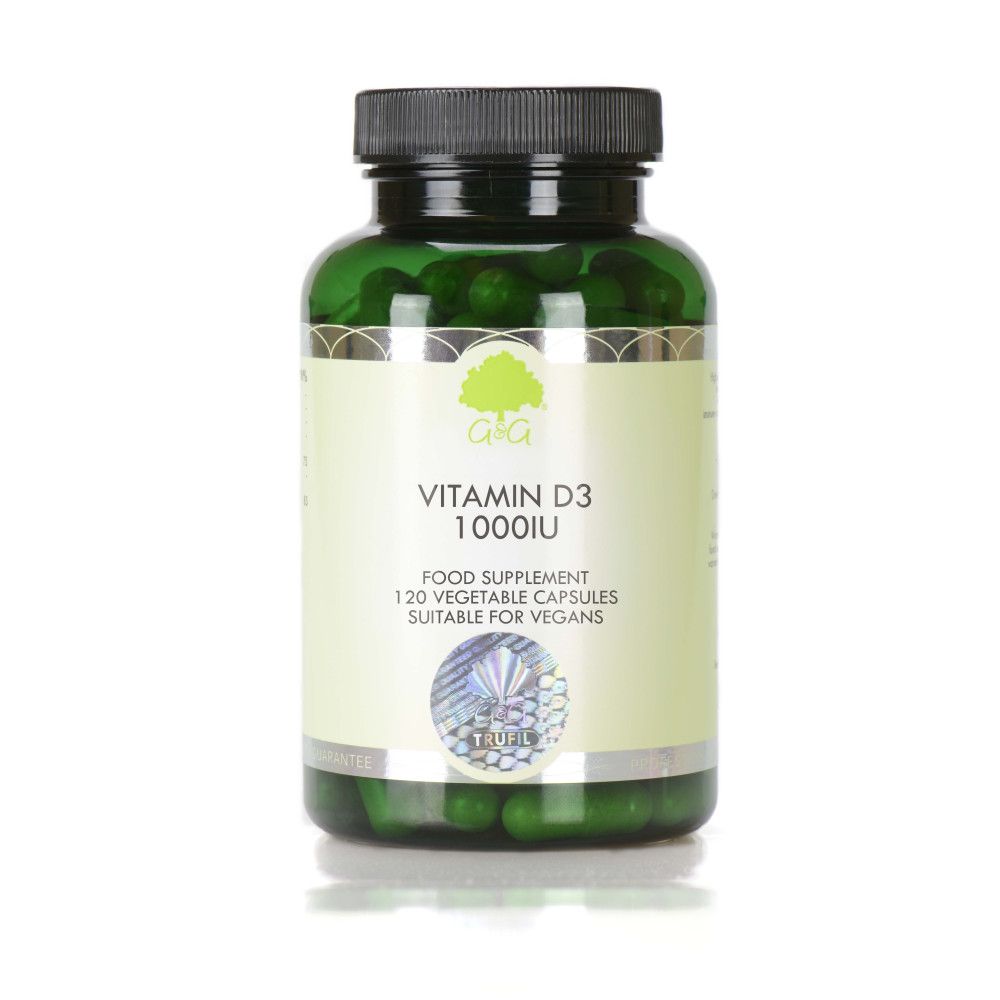 Vitamina D3 1000UI - 120 capsule.
