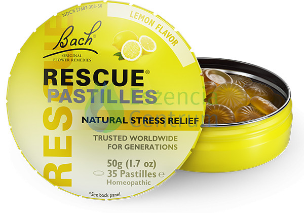 Rescue Dropsuri cu Aroma de Lamaie 50g